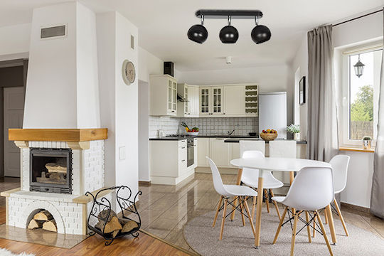 Light Home Тройно Спот с Цокъл GU10 в Черен Цвят