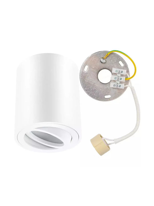 Lumiled Σποτ με Ντουί GU10 σε Λευκό Χρώμα