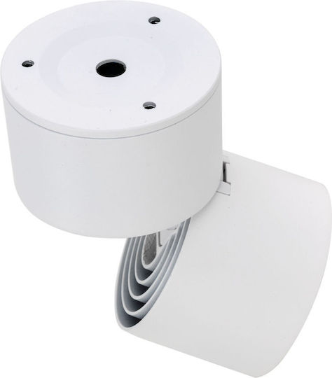 TK Lighting LED Ρυθμιζόμενο Λευκό Σποτ σε Λευκό Χρώμα