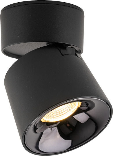 TK Lighting LED Ρυθμιζόμενο Λευκό Σποτ σε Μαύρο Χρώμα