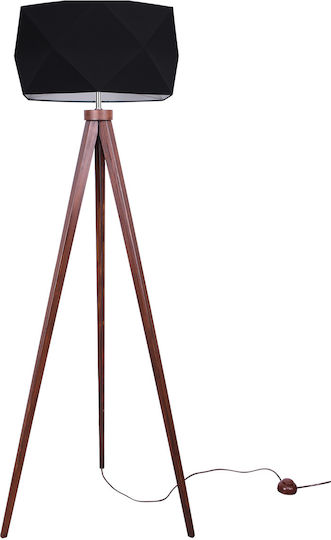 Light Home Floor Lamp with Socket for Bulb E27 White