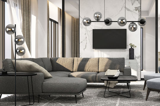 Light Home Φωτιστικό Δαπέδου Μαύρο Light Home Φωτιστικό Δαπέδου Μαύρο