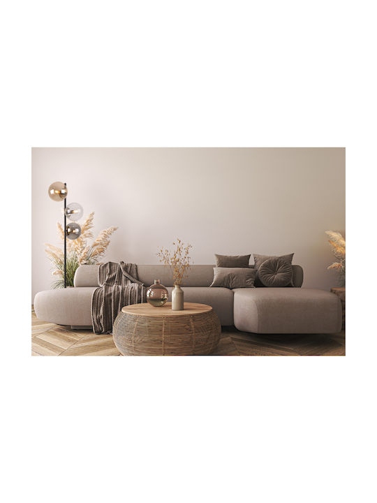 Light Home Φωτιστικό Δαπέδου με Ντουί για Λαμπτήρα E14 Μαύρο