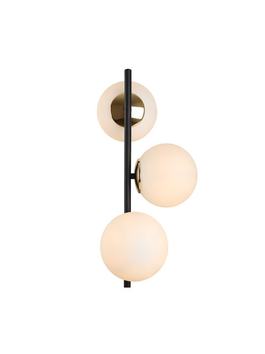 Light Home Stehleuchte mit Fassung für Lampe E14 Schwarz