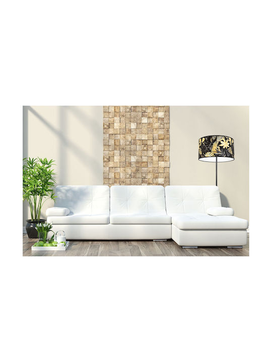 Light Home Φωτιστικό Δαπέδου με Ντουί για Λαμπτήρα E27 Λευκό