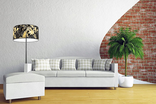 Light Home Stehleuchte mit Fassung für Lampe E27 Weiß