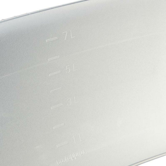 Keeeper Μπωλ Σερβιρίσματος Τετράγωνο Διάφανο 34x34εκ.