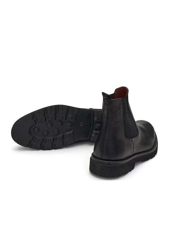 Leather Black Chelsea Boots
