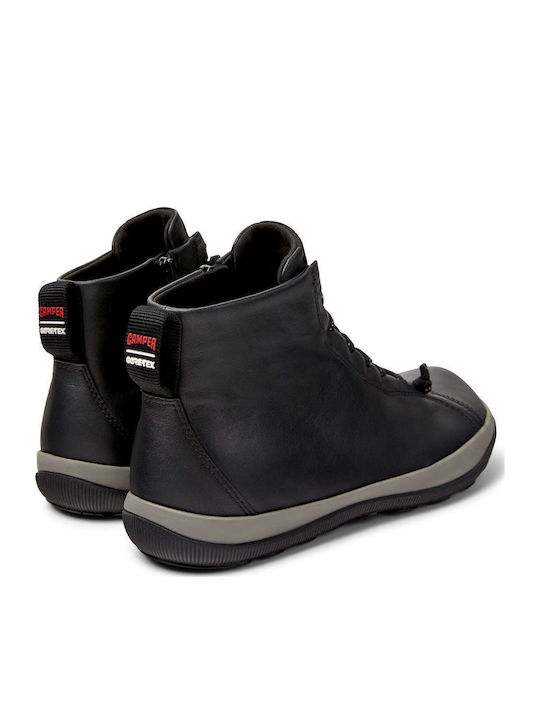 Peu Pista GM Leather Black Men's Boots Waterproof