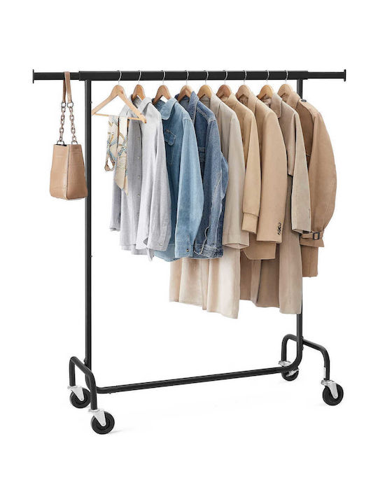 Rollbar Kleiderständer Gray 150x45x160cm Rollbar Kleiderständer Gray 150x45x160cm