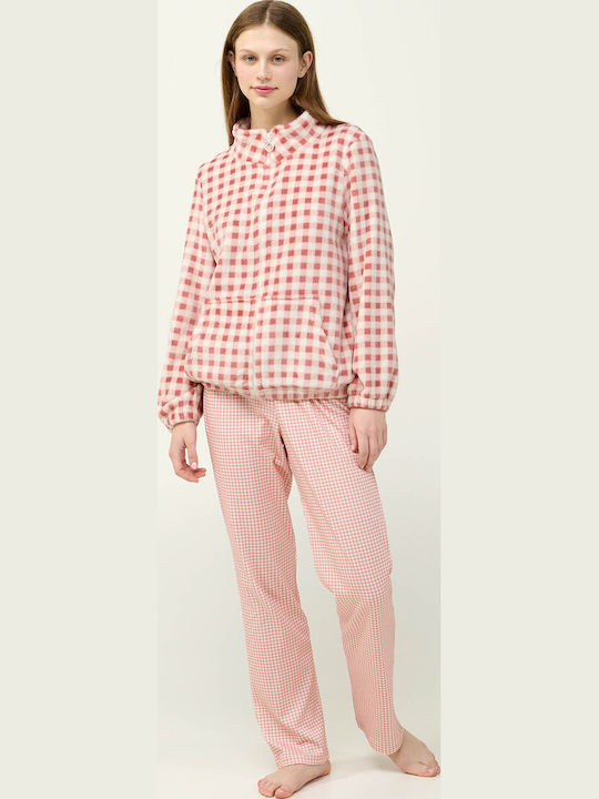 Vamp Winter Damen Robe Rosa