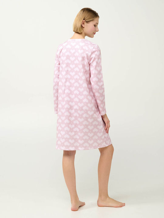 Vamp Winter Women's Nightdress Rose