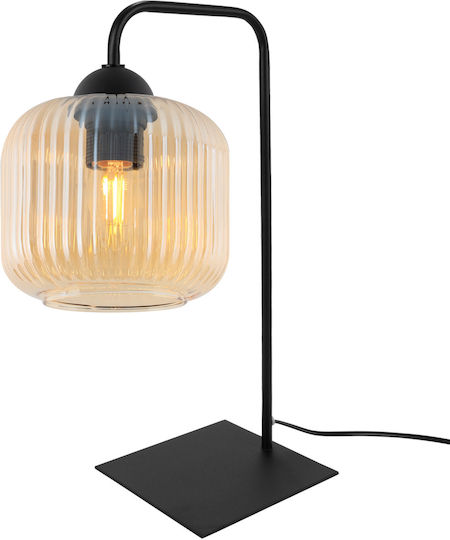 Light Home Πορτατίφ για Ντουί E27 με Μαύρο Καπέλο και Βάση