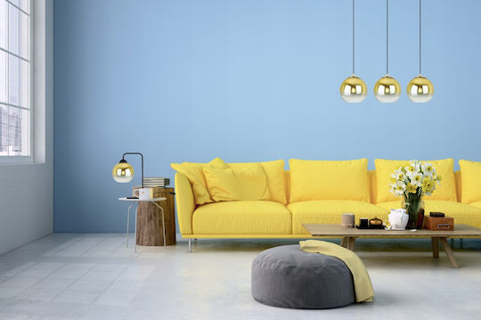 Light Home Sticlă Lampă de masă pentru Soclu E27 cu Abajur Negru și Bază