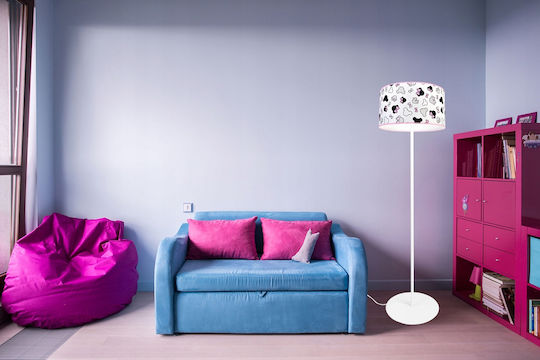 Light Home LED Kinder Dekorative Lampe Weiß 30εκ.