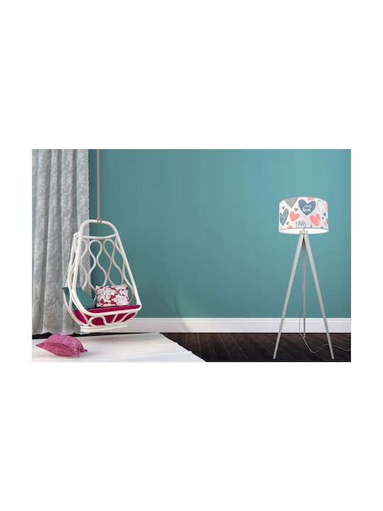 Light Home LED Kinder Dekorative Lampe Orange 55εκ.