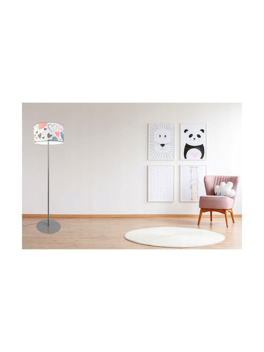 Light Home Led Kids Decorative Lamp Orange 30εκ.
