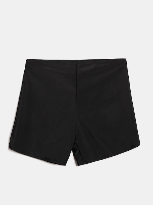 Plus Size Σετ Μαγιό Τανκίνι Marble Μαύρο Μαύρο
