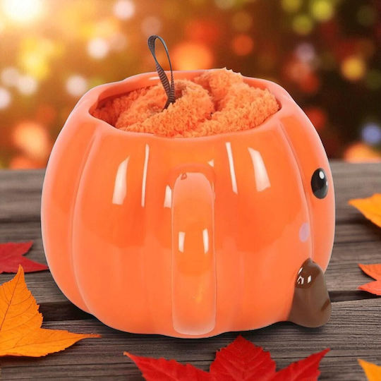 Halloween Чаша Керамично Оранжев 500мл
