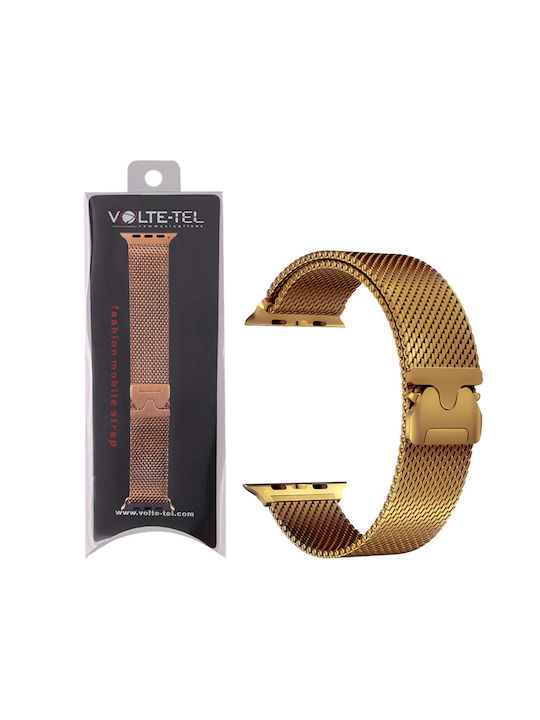 Volte-Tel Λουράκι Ροζ Χρυσό (Apple Watch 42/44/45/46/49mm, VOLTE-TEL) Volte-Tel Λουράκι Ροζ Χρυσό (Apple Watch 42/44/45/46/49mm, VOLTE-TEL)