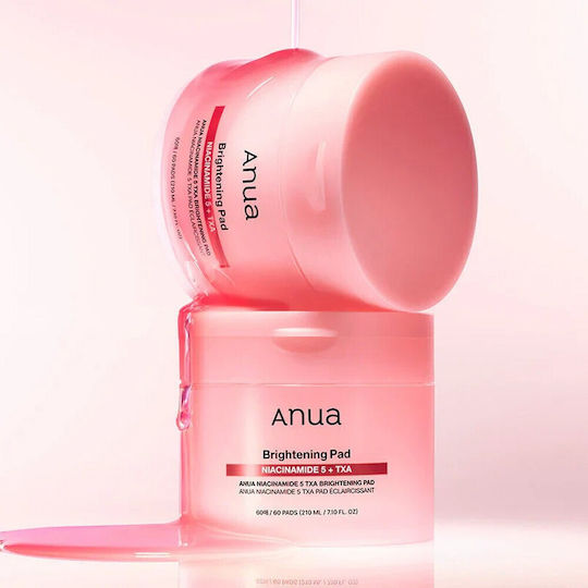 Anua Brightening Niacinamide 5% + TXA Facial Toning Pads 60 Pieces