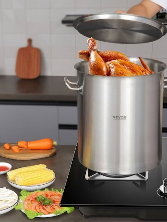 Vevor Stainless Steel Marmite Pot 39.7lt / 42cm