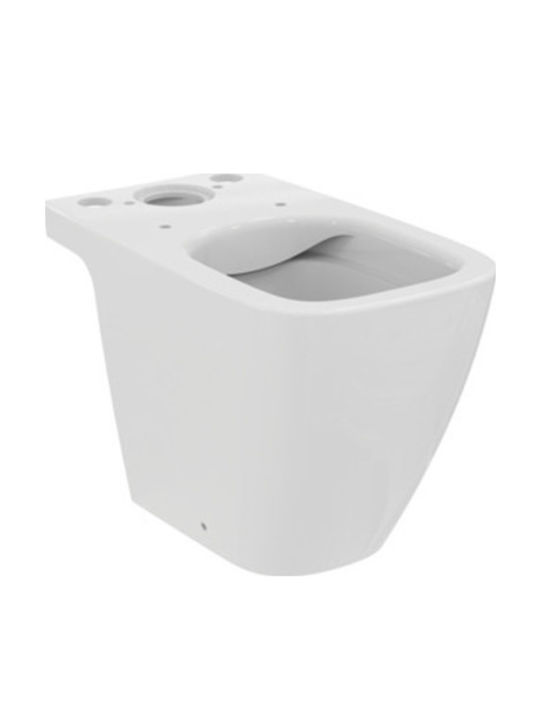 Ideal Standard I.life Space Тоалетна, стояща на пода с тоалетна чиния Бяла Ideal Standard I.life Space Тоалетна, стояща на пода с тоалетна чиния Бяла