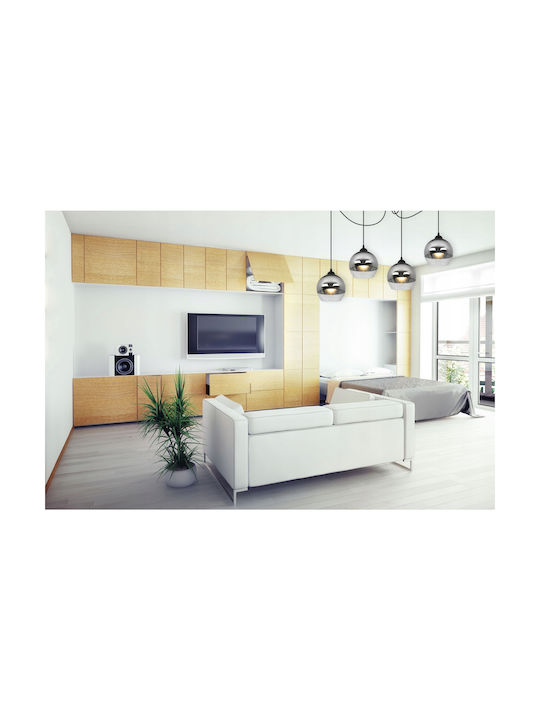 Light Home Adjustable Pendant Light Black Ball