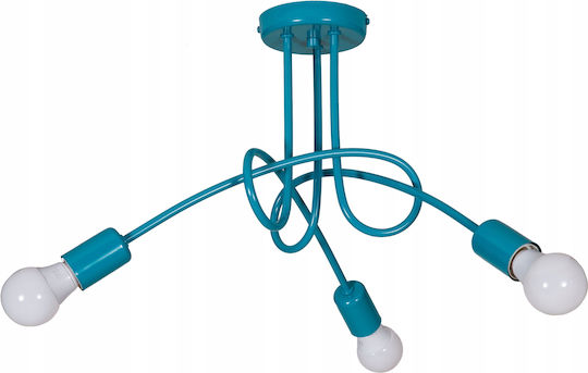 Light Home Lustră Gri pentru 12 Becuri E27