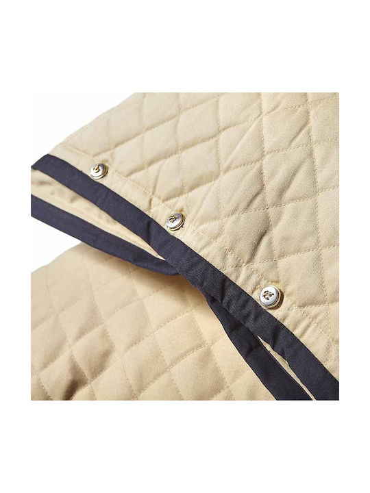 Bed&Bath Diamond Yatching Подредба Калъфки за Възглавници Камел 52x78см