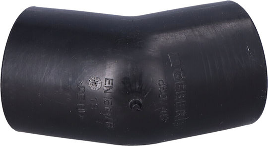 Pehd Elbow 50/45 Black Color Hdpe Drainage