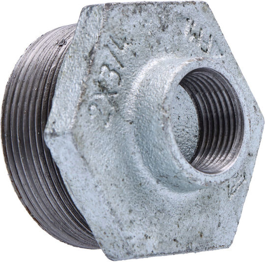 Opal Threaded Reducer 2x3/4" Zinc-plated N4 Nr 45 Nr 241r