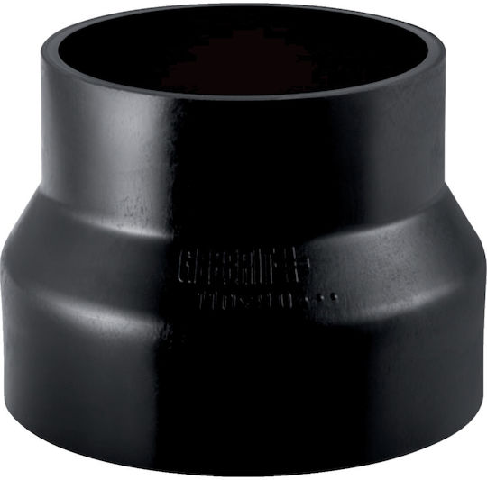 Редукционен Редуктор Pehd 50x40 Симетричен Къс Черен Цвят Hdpe Дренаж