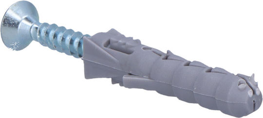 Fix Expansion Plug Ø 8 5.0x45 Mm Screw Polypropylene Pack 200 Pcs
