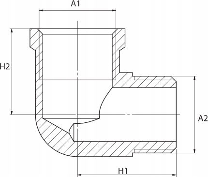 Brass Elbow 3/8 Inch Nyplated Brass Elbow