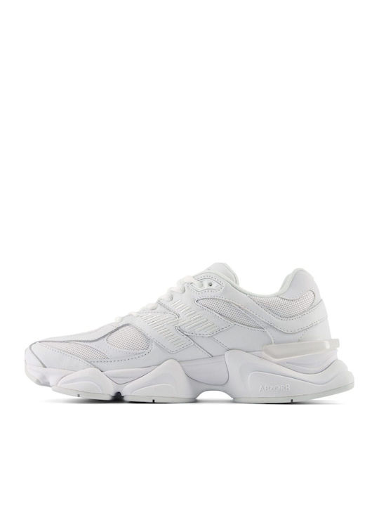 9060 Chunky Sneakers White