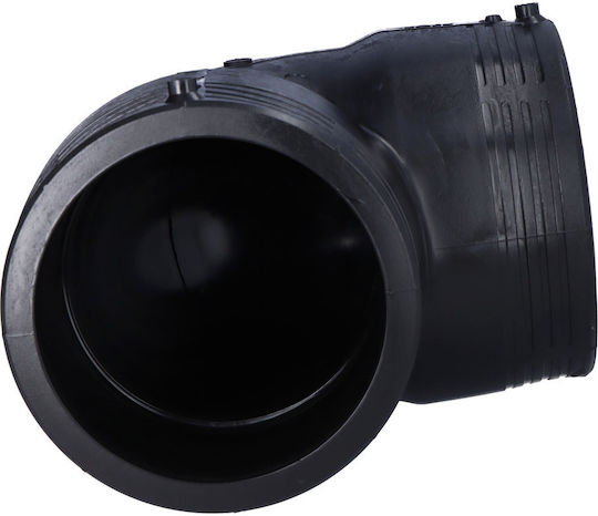 Cot Electro-fuziune 90° D160 Pe100 Sdr11 Pn10 Gaz/Pn16 Apă