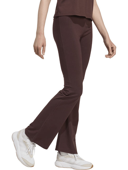 Performance Training Damen Langleggings Hohe Taille Braun