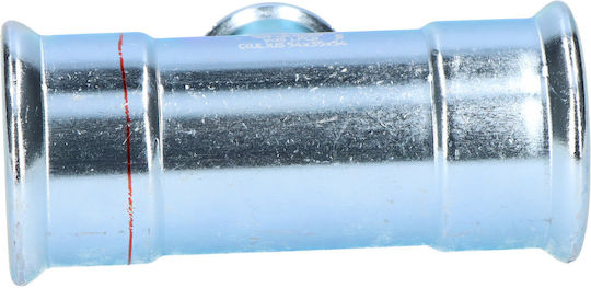 Steel Reducing Pipe Tee 54 35 54