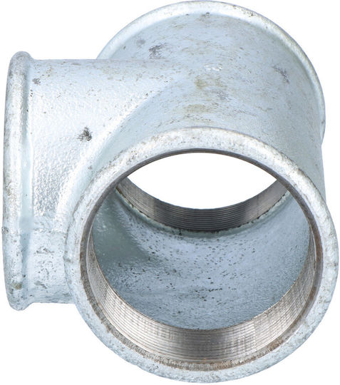 B1 Nr25 3"" Zinc-plated Screw-on Tee Opal