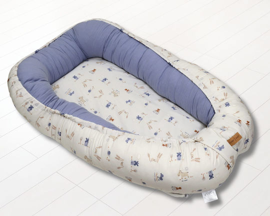 Baby Oliver Baby Nest Kissen Weiß 75x110cm