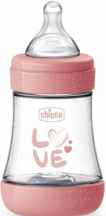 Chicco Πλαστικό Μπιμπερό Perfect Κατά των Κολικών με Θηλή Σιλικόνης 150ml για 0+ μηνών