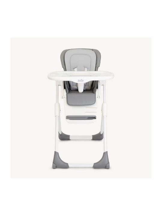Joie Mimzy Klappbarer Baby Hochstuhl 2 in 1 mit Höhenverstellbar Grau