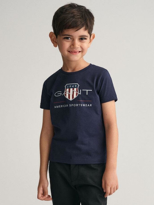 Tricou pentru copii Albastru Archive Shield