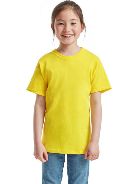 Kids' T-shirt Yellow