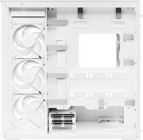 Arctic Xtender VG Gaming Midi Tower Κουτί Υπολογιστή με ARGB Φωτισμό Λευκό