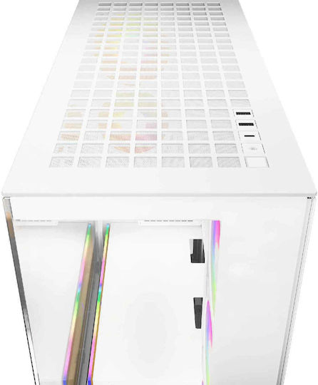 Arctic Xtender Gaming Midi Tower Κουτί Υπολογιστή με Πλαϊνό Παράθυρο Λευκό