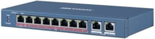 Hikvision DS-3E0310HP-EI Неуправляем L2 PoE++ Switch с 8 Портове Гигабитови (1Gbps) Ethernet