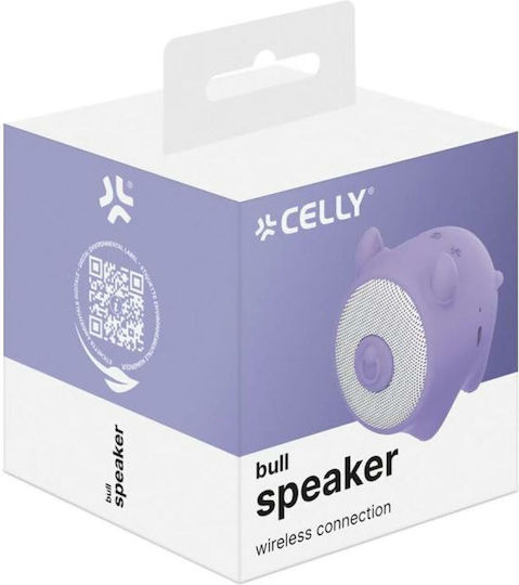 Celly Bluetooth Speaker 3W Purple WSBULL