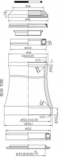 Neco H373 Cleme De Hârtie Mașină Integrate Conice